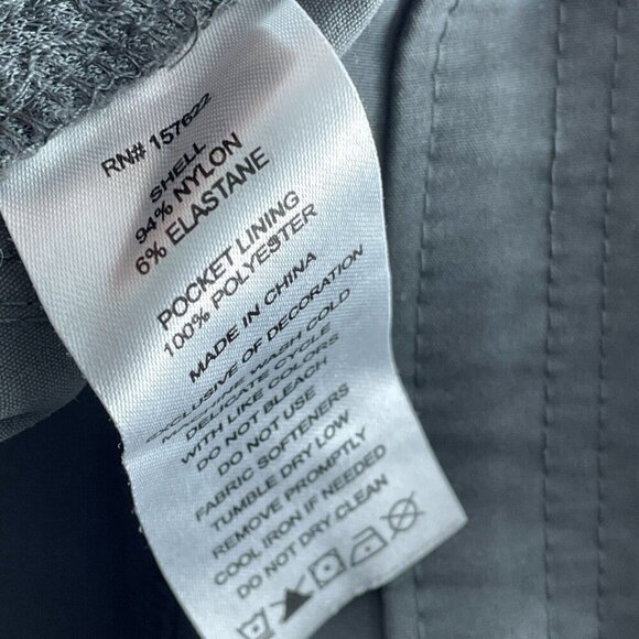 Eddie Bauer Womens Capri Pants Size 10 Gray Nylon & Elastane 4967 - Picture 4 of 10